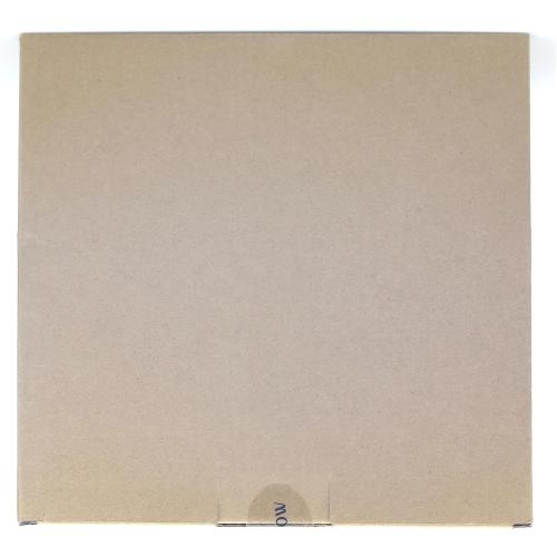 2pcs Shadow Box Frame, 9x9 3D Picture Frame with Cream-Colored Mat for 5x5 Photos, Shadowbox Display Cases with Real Transparent Glass - White/ 1.2 Inch Depth