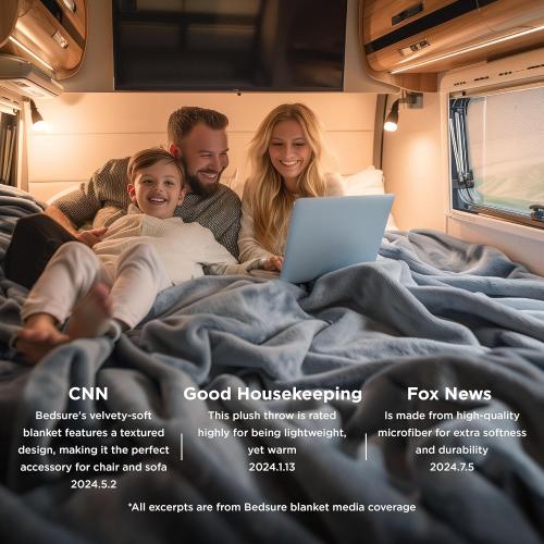 Bedsure GentleSoft Fleece King Size Blankets for Bed Grey - Soft Lightweight Plush Cozy Fuzzy Luxury Warm Spring Blanket Microfiber, Room Home Decor Gifts for Women and Men, 108x90 inches