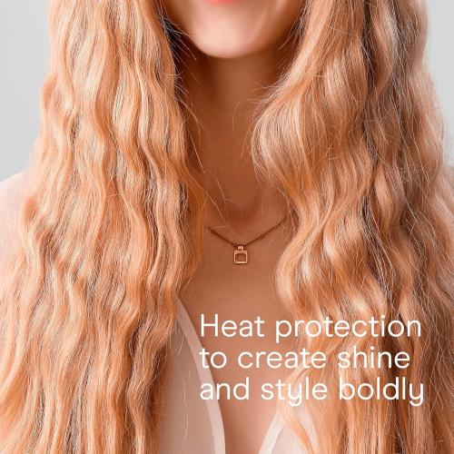 Conair Double Ceramic 3 Barrel Curling Iron, Hair Waver, Create Beachy Waves, Long-Lasting Natural Tight Waves for all Hair Lengths, White / Rose Gold