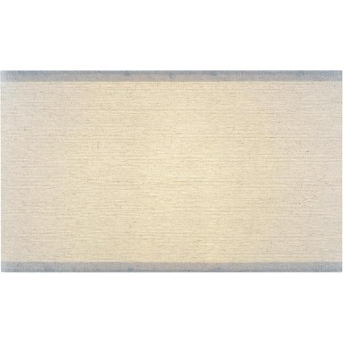 Aspen Creative 38751, Contemporary Design Collapsible Rectangular Spider Shade, (17 11) Top x (17 11) Bottom x 10 Height, Oatmeal Linen