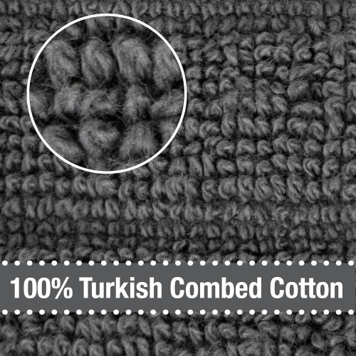 All-Clad Solid Kitchen Towel: Highly Absorbent, Super Soft Long Lasting - 100% Cotton, 17x30 Tea Towel for Cleaning & Drying Dishes, Pans, Glassware, or Countertops, (6-Pack), Pewter