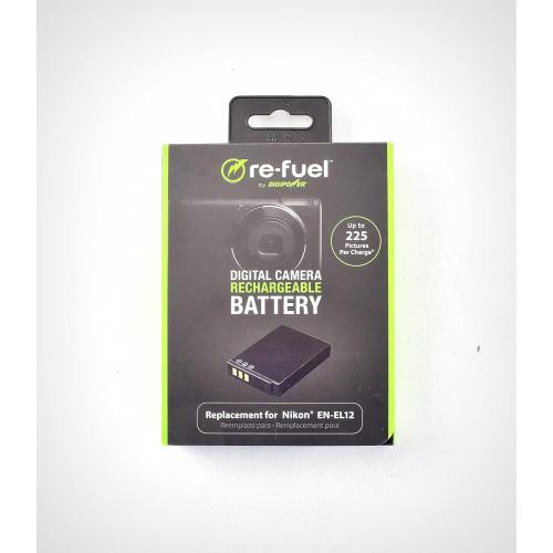 Digipower - Digital Camera Replacement Battery for Nikon EN-EL12 Battery Pack