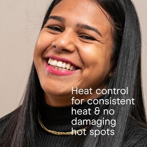 INFINITIPRO BY CONAIR Tourmaline Ceramic Flat Iron, 1 1/4-inch Digital Hair Straightener