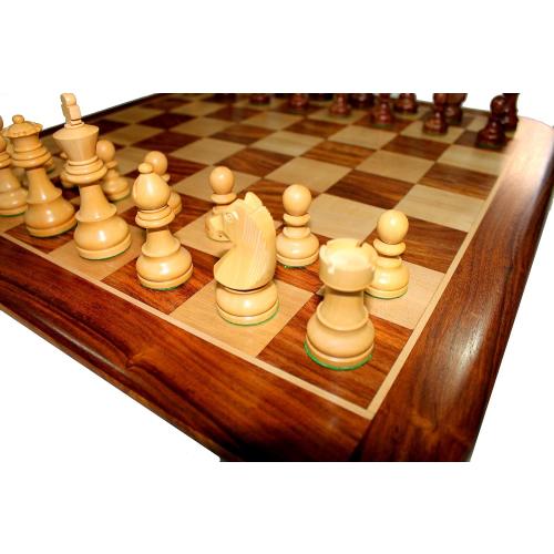 StonKraft 21 X 21″ Collectible Acacia Wood Chess Game Board Set Wooden Crafted Pieces