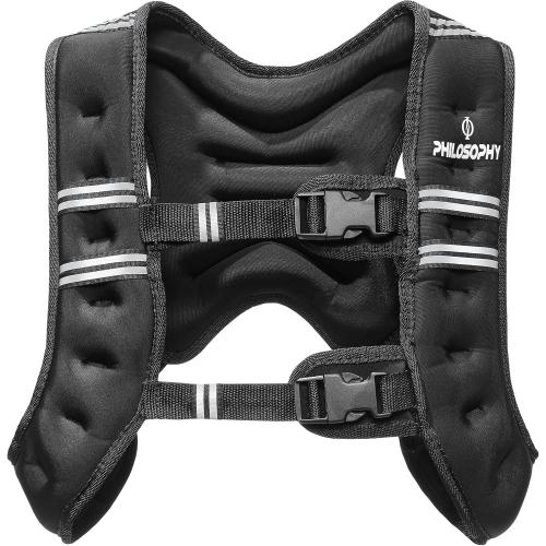 Philosophy Gym Weighted Workout Vest, Strength Training Fitness Body Weight Vest