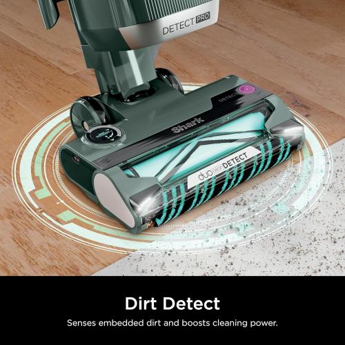 Shark Detect Pro Lift-Away ADV Bagless Upright Vacuum with DuoClean Detect, HEPA Filter, Anti-Allergen, Powerful Suction, and Odor Neutralizer Technology, Evergreen, LA802