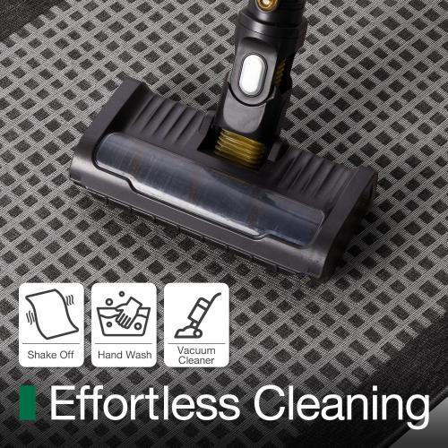 LUMI Inside Door Mat for Entry 17''x30'', Absorbent, Dirt Trapper, Low Profile Thin, Non Slip Mats with Rubber Backing, Ideal for Indoor, High Traffic, Garage, Entrance, Checkered Black