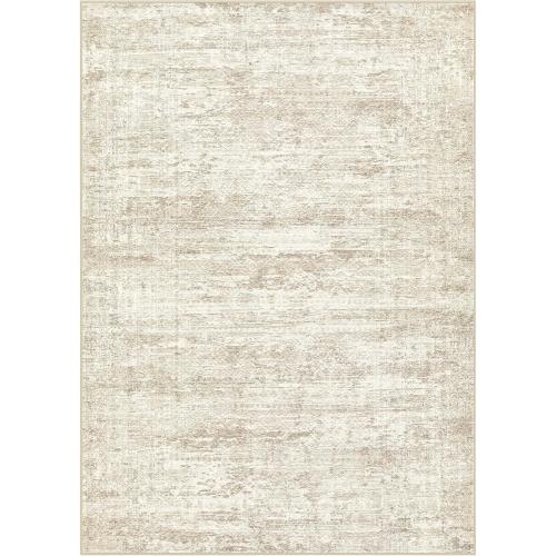Large Area Rug Living Room Rugs - Washable Neutral Modern Abstract Soft Thin Rug Indoor Floor No Slip Rug Carpet for Bedroom Under Dining Table Home Office Decor - Beige/Brown