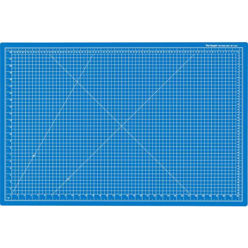 Dahle Vantage 10693 Premium Self-Healing Cutting Mat, 24x36, 1/2 Grid, 5 Layers for Max Healing, Perfect for Crafts & Sewing, Blue