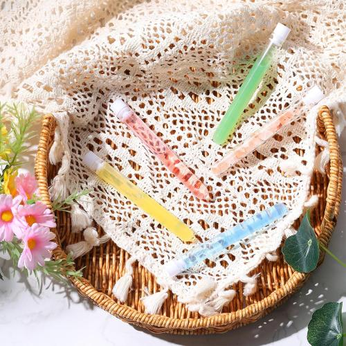 Xuhal 200 Pack Plastic Test Tubes 12 x 100mm 12 ml Lab Tubes Test for Scientific Themed Birthday Party Supplies (White Color)