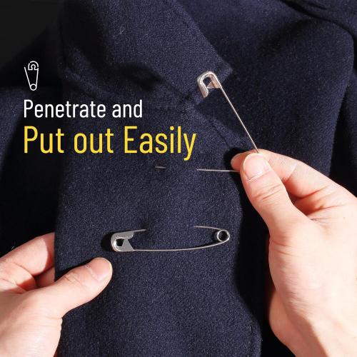 Mr. Pen- 3 Inch Oversize Safety Pins, 30 Pack - Heavy Duty Large Safety Pins for Clothes