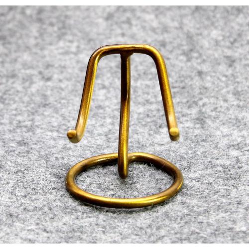 eSplanade Heart Shaped Urn Stand | Stand for Heart Keepsake Urns, Burial Urns, Memorial Keepsake Urns - Golden