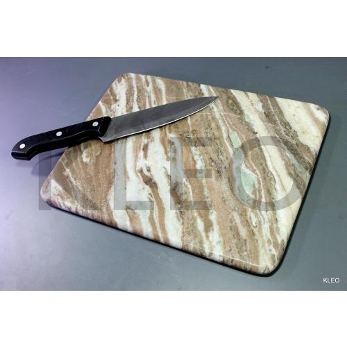 Marble Chopping Board Cutting Board Cheese Board Cheese Platter Kitchen Appliance Wine Serve-ware Birthday Anniversary Corporate Gift (9 x 12 - Beige)