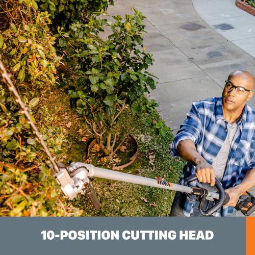 WORX WA0220 40V Nitro Driveshare 17 Universal Hedge Trimmer Attachment