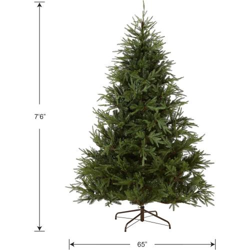 National Tree Company 7.5 ft Unlit Fraser Grande Artificial Christmas Tree, 3,719 Tips, Includes Stand, Green
