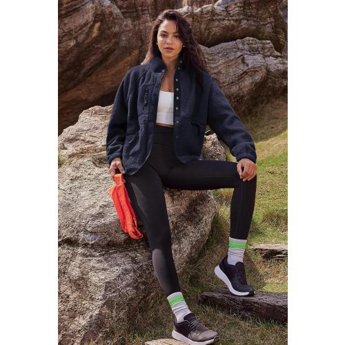 Nirovien Womens Fuzzy Fleece Jacket Button Down Sherpa Coats Casual Winter Warm Outwear with Pockets