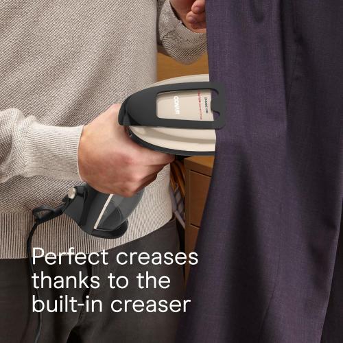 Conair Handheld Garment Steamer for Clothes, Turbo ExtremeSteam 1875W Fabric Steamer, Portable Handheld Design, Strong Penetrating Steam, Amazon Exclusive, Black