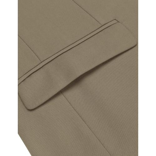 COOFANDY Men's 2 Piece Suits Classic Fit 2 Button Dress Suits Tuxedo Jacket Blazer for Wedding Business Dinner Prom