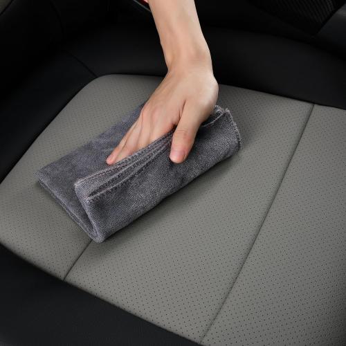 RAV4 Seat Covers, Custom Fit Toyota RAV4 2019 2020 2021 2022 2023 2024 2025, Full Covered Vehicle Accessories Fit for RAV 4 LE, XLE, XLE Premium, Limited - Black & Gray