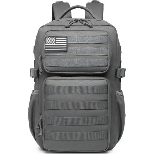 Military Tactical Backpack for Men Waterproof Daypack 3 Day Assault Pack Molle Bag with Water Bottle Holder