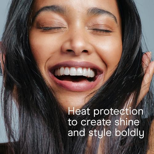 Conair Double Ceramic Flat Iron, 1-Inch Flat Iron Hair Straightener, Five Heat Settings, Extra Long Floating Plates, White