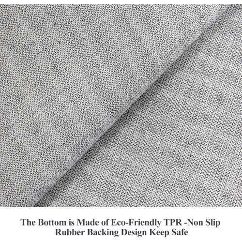 Washable Rug: Vintage  Soft Runners for Entry Kitchen Wide Low Pile Carpet with Non-Slip Backing for Living Room Bedroom Carpet for Dining Room Foyer