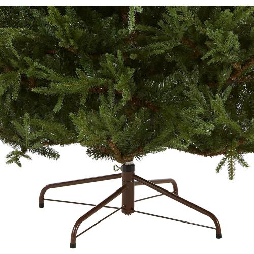 National Tree Company 7.5 ft Unlit Fraser Grande Artificial Christmas Tree, 3,719 Tips, Includes Stand, Green