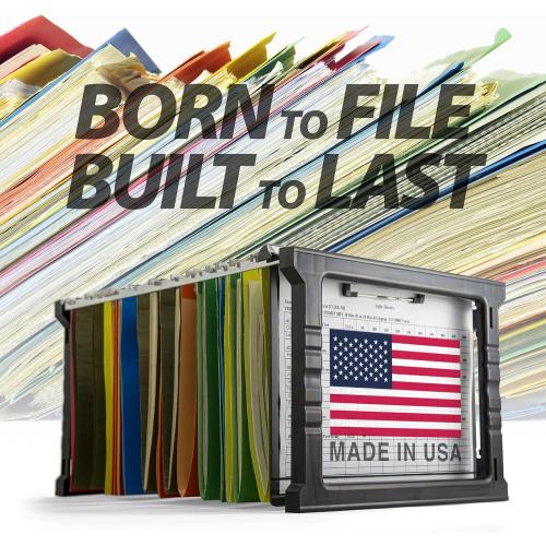 Officemate Plastic Hanging File Folder Frame, 18 Inch, Letter and Legal Size. 1 Set (91961)