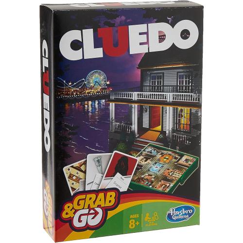 Hasbro Gaming Cluedo Grab & Go Game,60 x 80 cm