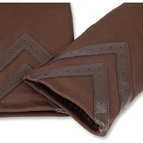 Size M/L...isotoner womens Spandex Touchscreen Cold Weather Gloves With Warm Fleece Lining and Chevron Details
