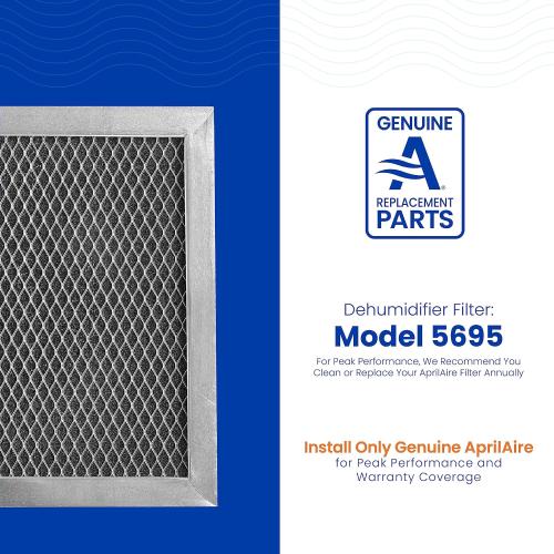 AprilAire E070 Crawl Space Dehumidifier for Basement & Crawlspace – 70-Pint High-Capacity Commercial Dehumidifier for Homes Up to 2,200 Sq. Ft. with Pump, Drain Hose, & Hanging Kit for DIY Install