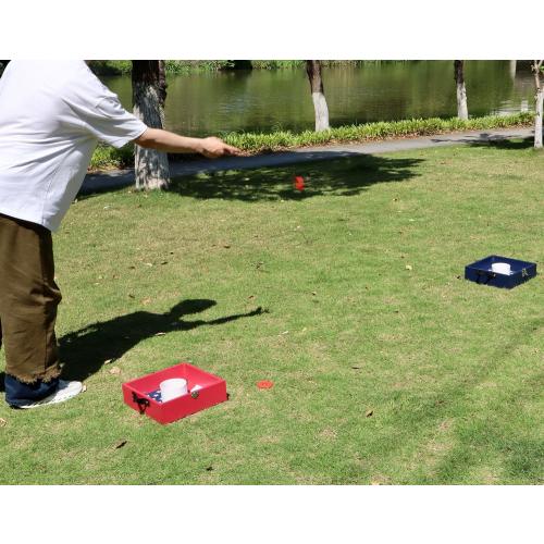 Washer Toss Games Wooden No MDF Includes 8 Washers Reinforced PVC Tube Perfect for Yard Outdoor Games