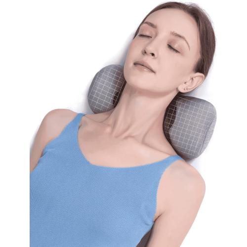 Bespilow Small Neck Roll Pillow,Say Goodbye to Neck Pain, Cervical Memory Foam Pillow for Tension Muscle Relief, Contour Support, Shoulder Pain Relaxer with Breathable Pillowcase, Odorless
