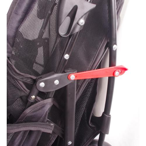 Full-Window pet Stroller 4 Wheels for Cats & Dogs, with Storage Basket,Cup Holder, Travel Puppy/Cats Stroller.