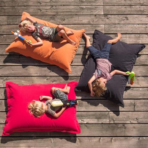 Super Bean Indoor Bean Bag Chair, Red, Large