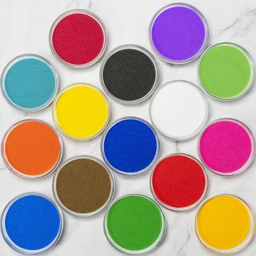 Sand Art Sand [15 Colors: 24 lbs], Colored Sands Bulk, Delightful Sands Art Fun for Crafts, Parties, Children, Nice Colorful Fun Sandy Crafts for Kids Age 3 , Non-Toxic, 15 Bags