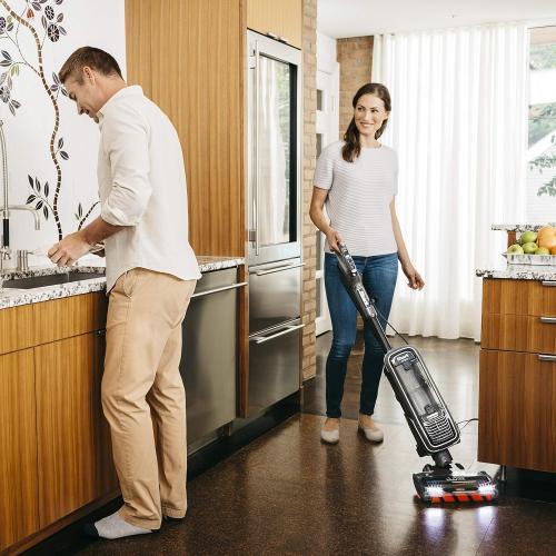 Shark AZ1002 Apex Powered Lift-Away Upright Vacuum with DuoClean & Self-Cleaning Brushroll, Crevice Tool, Upholstery Tool & Pet Power Brush, for a Deep Clean on & Above Floors, Espresso