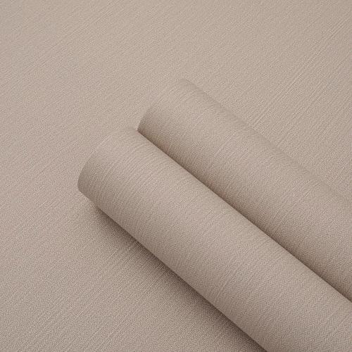 24in X 393in Grasscloth Peel and Stick Fabric Textured Contact Paper for Cabinets, Linen Wallpaper Vintage Matte Frosted Waterproof Flax Luxury Wallpaper for Bedroom Kitchen (Light Brown)