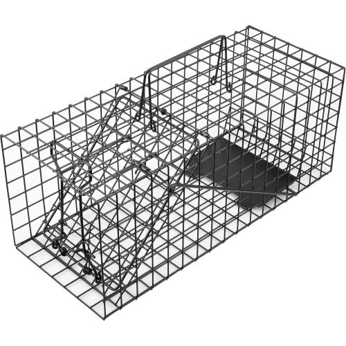 Black Live Squirrel Trap Heavy Duty Humane Animal Cage Trap
