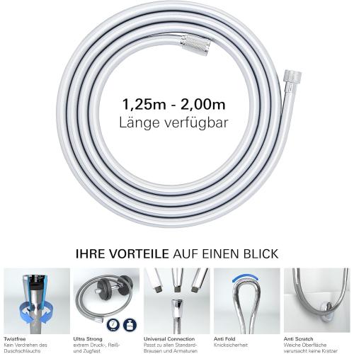 Rotaflex Metallic Hose Grohe 28025 000 69