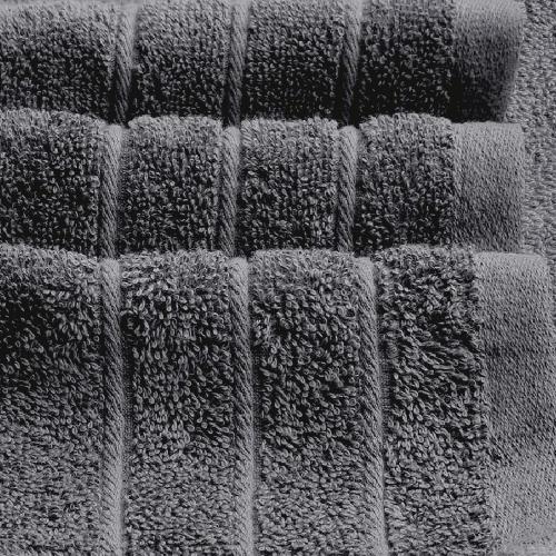 Tens Towels 4 Piece Extra Large Bath Towels 30 x 60 Inches, Dark Grey | 100% Cotton, Larger & Lighter Weight, Quicker to Dry, Super Soft and Absorbent, Perfect for Bathroom