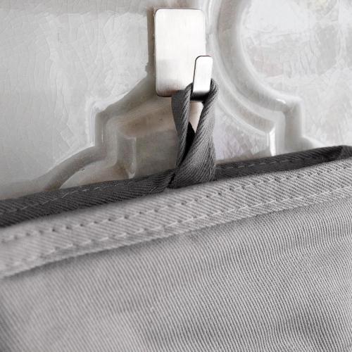 All-Clad Premium Silicone Oven Mitt: Heat Resistant to 500 Degrees - 100% Cotton & Silicone, 14x7 Pot Holder for Kitchen and Barbeque, (2-Pack), Titanium Gray