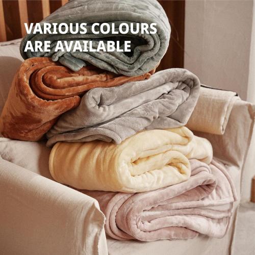 GOTCOZY Heated Blanket - Queen Size Electric Blanket with Dual Controller, 6 Heating Levels & 10 Hour Auto Off, ETL Certified (84x90 Inch Rose Dust)