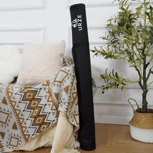 Poker Table Top - Foldable  Texas Hold'em Poker Mat with Non-Slip Backing and Zipper Carrying Bag - Waterproof and Portable Casino Table Topper Card Mat for Home Game Nights Up to 10 Players