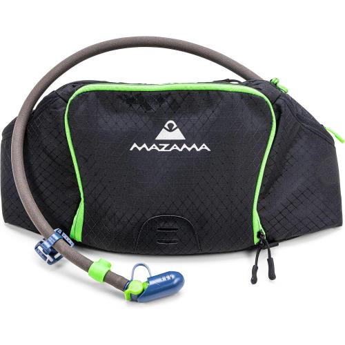 Rimrock Lumbar Hydration Hip Pack with 1.8L Intake ICE Insulated Water Reservoir, Fanny Pack Waist Bag Hiking Walking Running Jogging Camping. Men/Women Large Pack Design