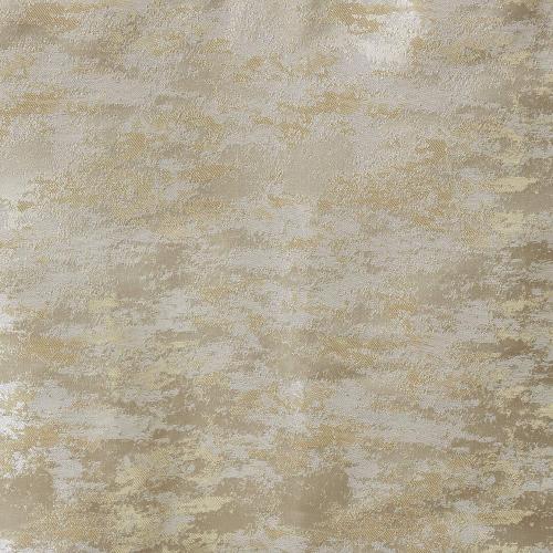 Sun Smart Cassius, Single Total Blackout Curtain for Bedroom, Luxurious Sheen Marble Jacquard, Window Treatment Panel, Rod Pocket Top, Easy to Hang, Fits 1.25 Rod, Machine Washable, 50 x 84 Gold