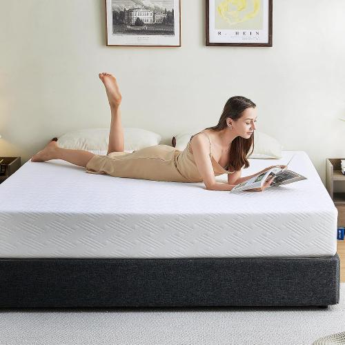 Full Size Mattress, 8 inch Memory Foam Mattress Medium Firm Mattresses for Cool Sleep Relieving Pressure Relief CertiPUR-US Certified Mattress for Kid Adult in a Box