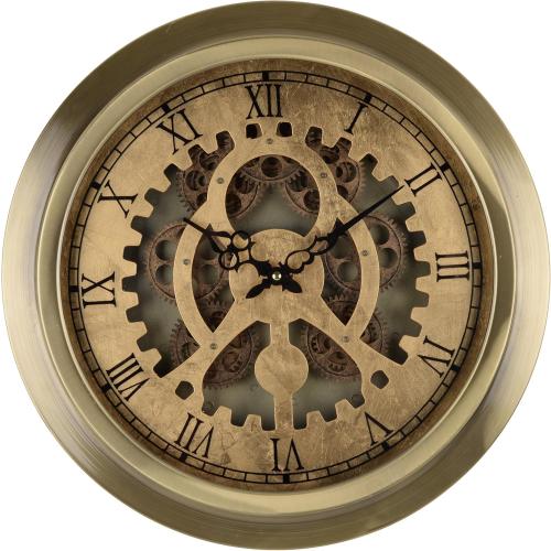 A&B Home Ignacio Classic Round Wall Clock, 18 by 3-Inch
