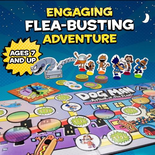 University Games Dog Man: Attack of The Fleas Game (UG-07010)