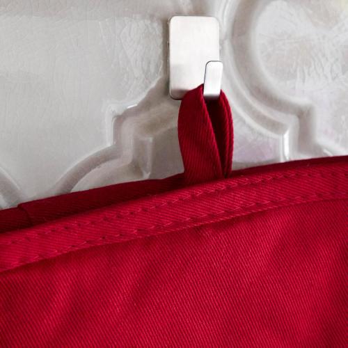 All-Clad Silicone Oven Mitts: Heat Resistant up to 500 Degrees - 100% Cotton & Silicone, 14x7 Oven Mitt for Kitchen and Barbeque, 2-Pack, Chili